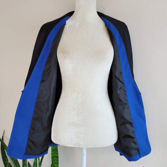 Rock & Republic Colorblock Tuxedo Blazer - Picture 14 of 16